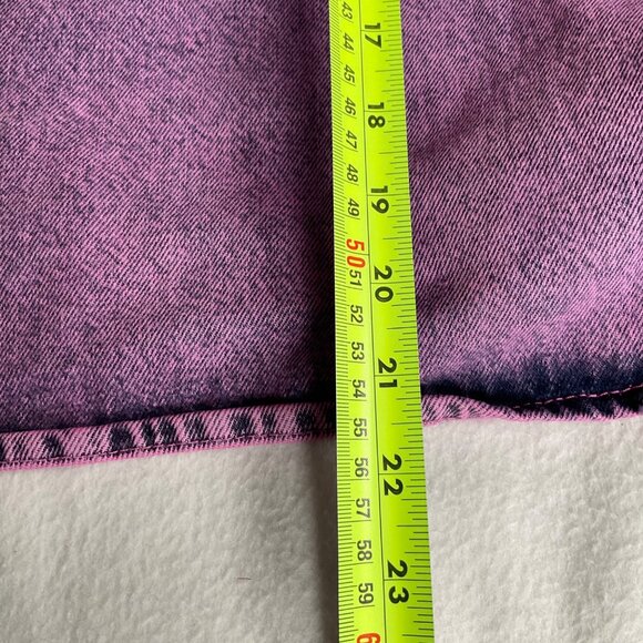 REMAIN BIRGER CHRISTENSEN Italy Purple Thalia Denim jacket US8-10 run big BUST46 - Picture 9 of 10